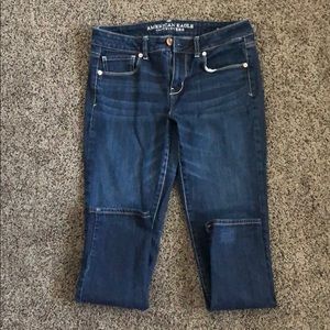American Eagle Skinny Stretch Jeans: Size 10